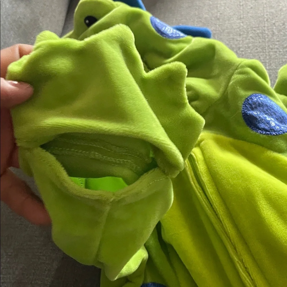 Miniwear Green Plush Dinosaur Dragon Costume 6-9 months